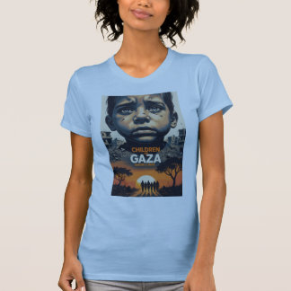 Camiseta para niños de Gaza: hambre y asedio