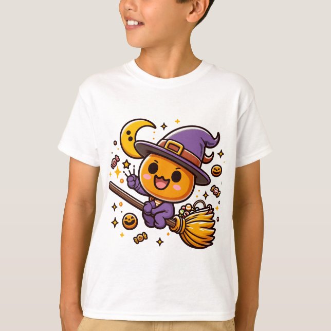 Camiseta para niños de Halloween (Anverso)