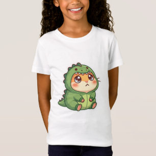 Camiseta para niños de hámster con disfraz de dino