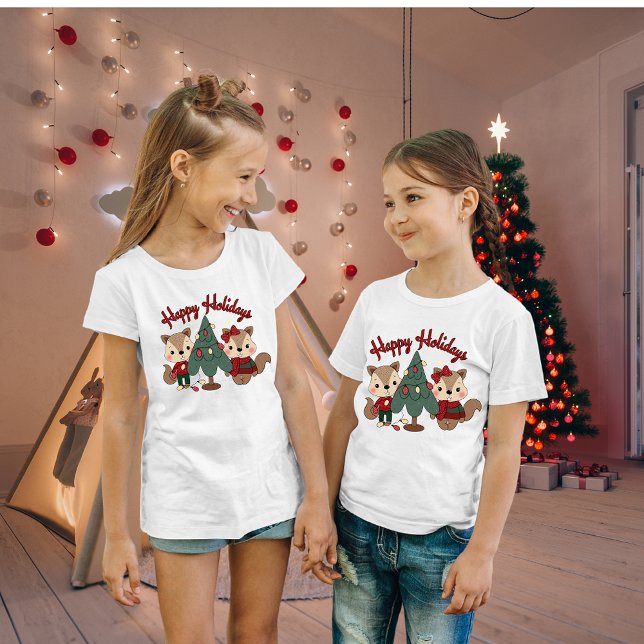 Camiseta para niños de Happy Holidays (Subido por el creador)