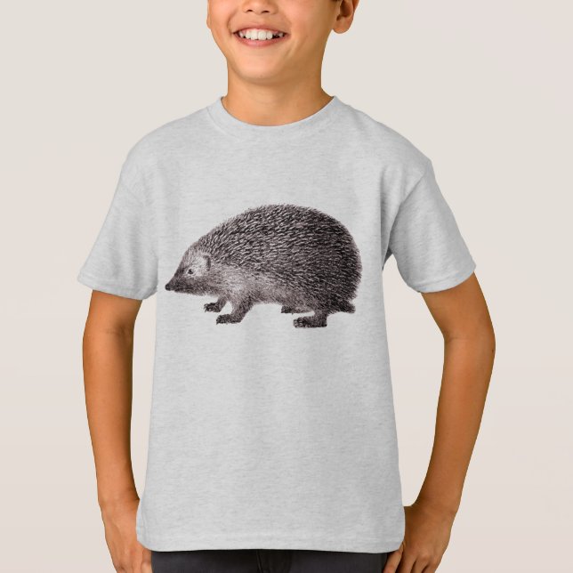 Camiseta para niños de Hedgehog (Anverso)