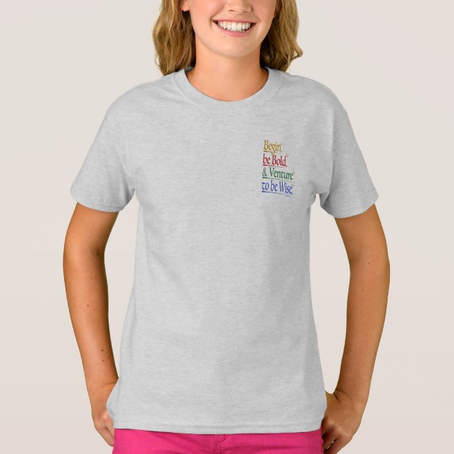 Camiseta para niños de horace mágica en la esquina (Anverso)