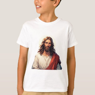 Camiseta para niños de Jesucristo cristiano
