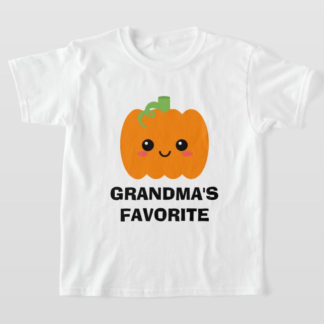 Camiseta para niños de la abuela, Día de Acción de (Distribución)