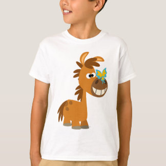 Camiseta para niños de la mariposa de la mariposa