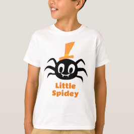 Camiseta para niños de la pequeña araña de Hallowe