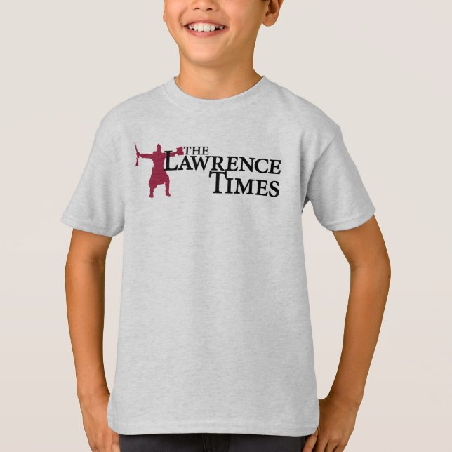 Camiseta para niños de Lawrence Times (Anverso)