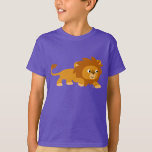 Camiseta para niños de león de Personalizado intel