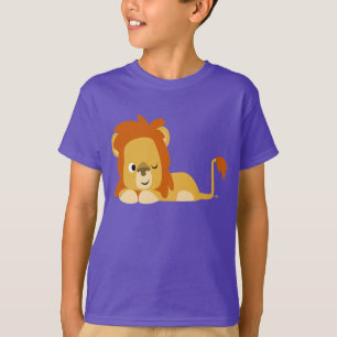 Camiseta para niños de león Personalizado despiert