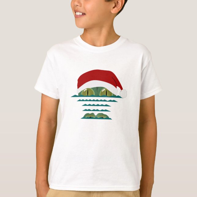 Camiseta para niños de los Navidades del Gran Croc (Anverso)