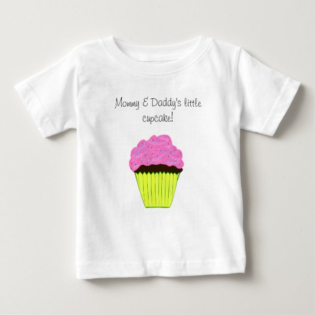 Camiseta para niños de mami y papá (Anverso)