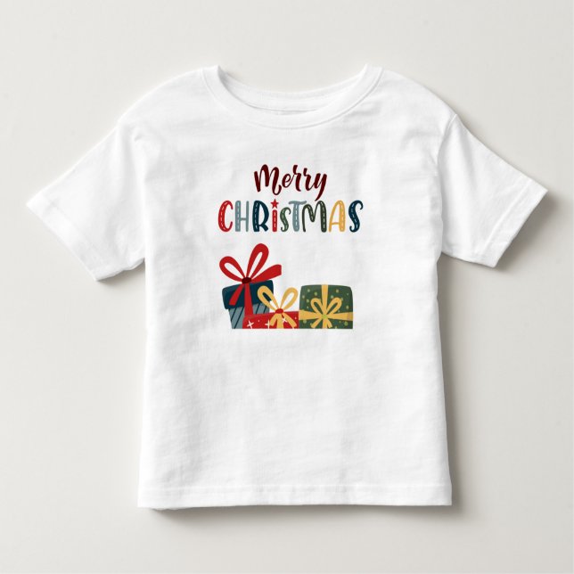 Camiseta para niños de navidad (Anverso)