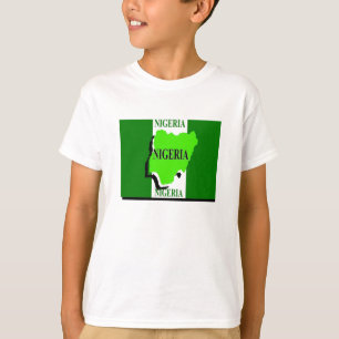 Camiseta para niños de Nigeria