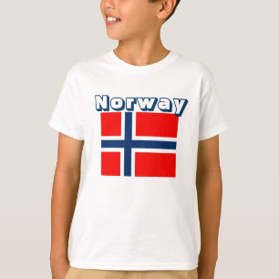 Camiseta para niños de Noruega