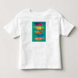 Camiseta para niños de peces