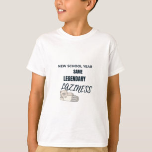 Camiseta para niños de pereza legendaria