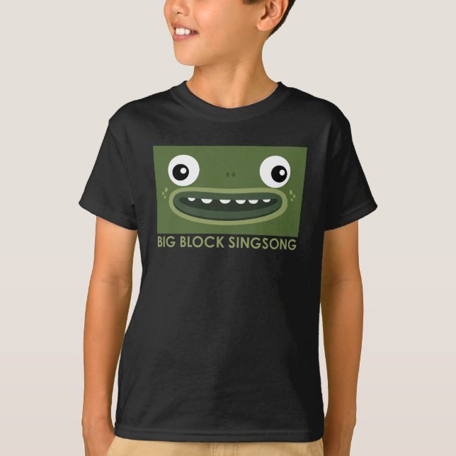 Camiseta para niños de rana BBSS (Anverso)