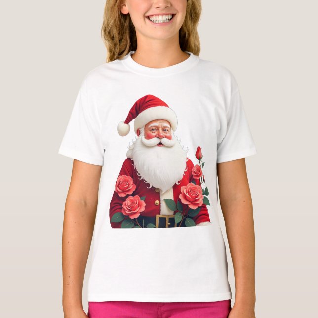 Camiseta para niños de Santa Navidades (Anverso)
