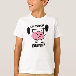 Camiseta para niños de todos los días más fuerte