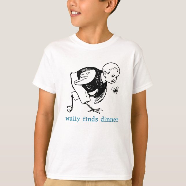 Camiseta para niños de Wally (Anverso)