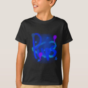 Camiseta para niños del graffiti de Pups