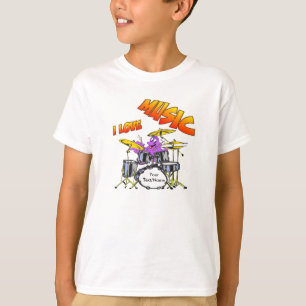 Camiseta para niños del Personalizable del pulpo 