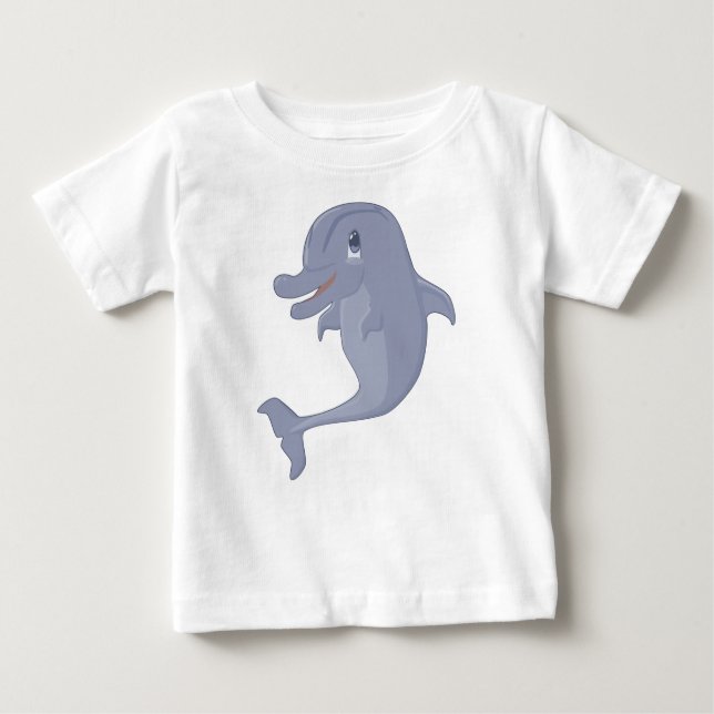 Camiseta para niños delfines (Anverso)