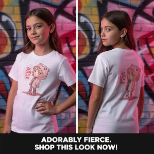 Camiseta para niños "Demasiado lindo para preocupa
