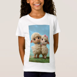 Camiseta para niños Eid Mubarak Dos Corderos