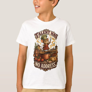 Camiseta para niños 'El talento no tiene dirección