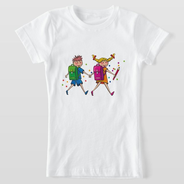 Camiseta para niños es fiesta de Halloween (Distribución)