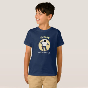 Camiseta para niños Futuro Astronauta   Tipografía