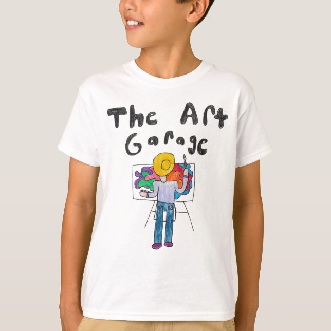 Camiseta para niños ganadores del Concurso Art Gar (Anverso)