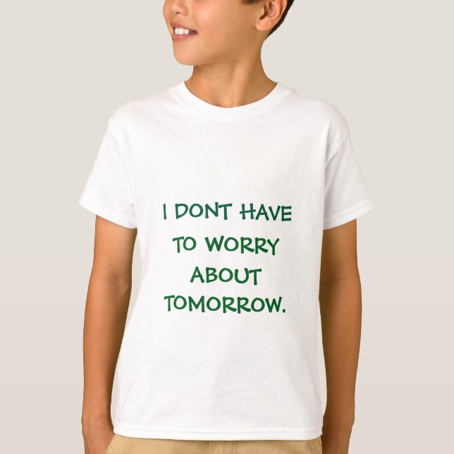 Camiseta para niños God's Got My Back (Anverso)