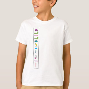 Camiseta para niños HIEROGLYPH