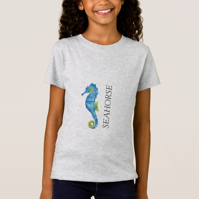 Camiseta para niños - Hipoahorse de mar (Anverso)