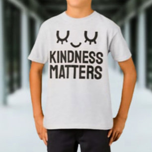Camiseta para niños Kindness Matters – Diseño de c