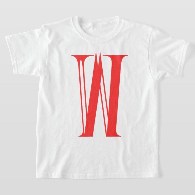Camiseta para niños MM 'W' (Distribución)