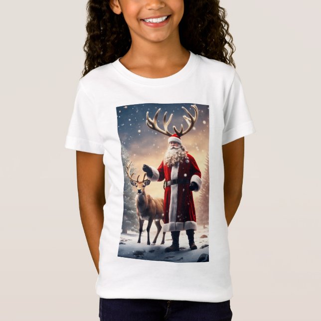 Camiseta para niños Navidades (Anverso)