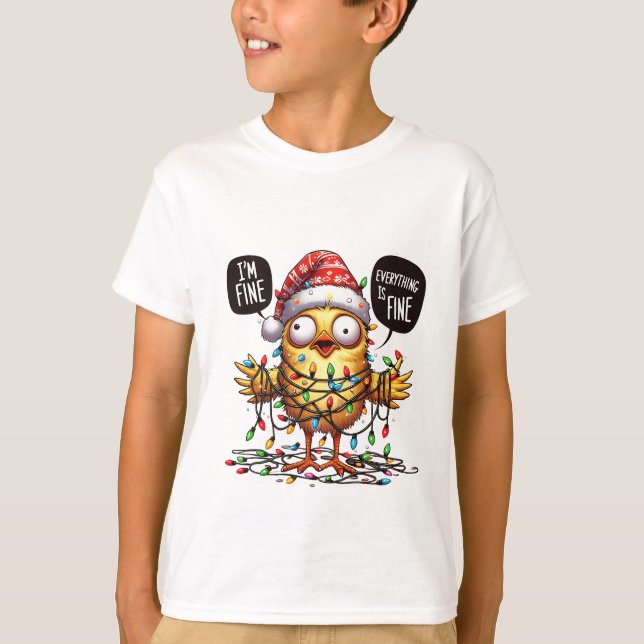 Camiseta para niños Navidades (Anverso)