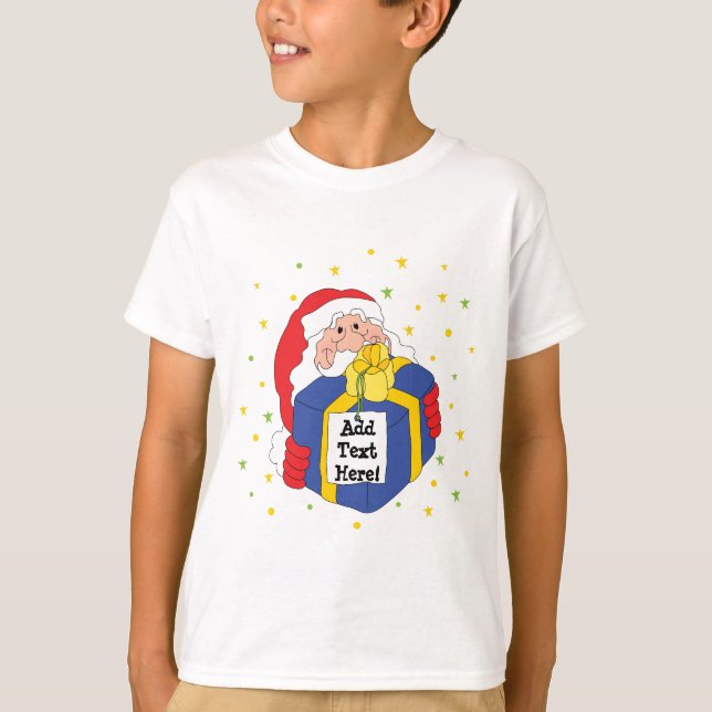 Camiseta para niños navidades (Anverso)