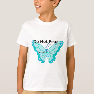 Camiseta para niños No temas Isaías 41:10   Cristi