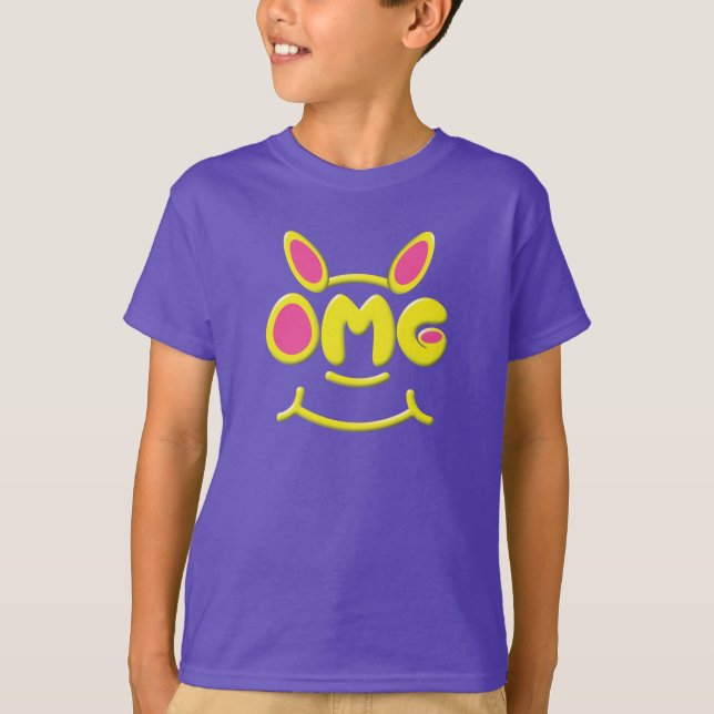 Camiseta para niños OMG (Anverso)