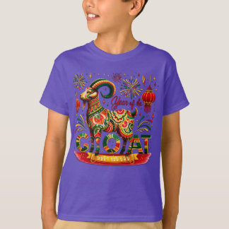 Camiseta para niños para el año de la cabra - Cele