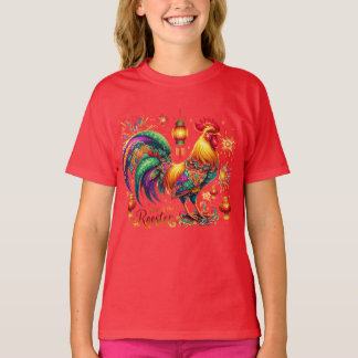 Camiseta para niños para el año de la lista