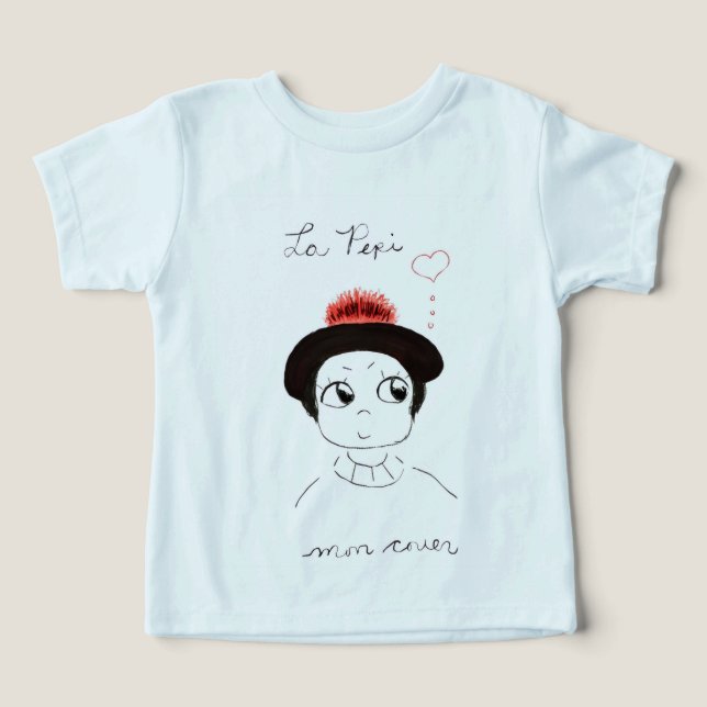 Camiseta para niños pequeños (Diseño delantero )