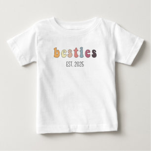 Camiseta para niños pequeños Besties, Camisetas pa