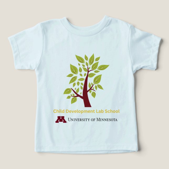 Camiseta para niños pequeños con logotipo de CDLS (Diseño delantero )