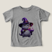 camiseta para niños pequeños con maullidos mágicos