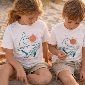Camiseta para niños Pequeños creadores de cambio B